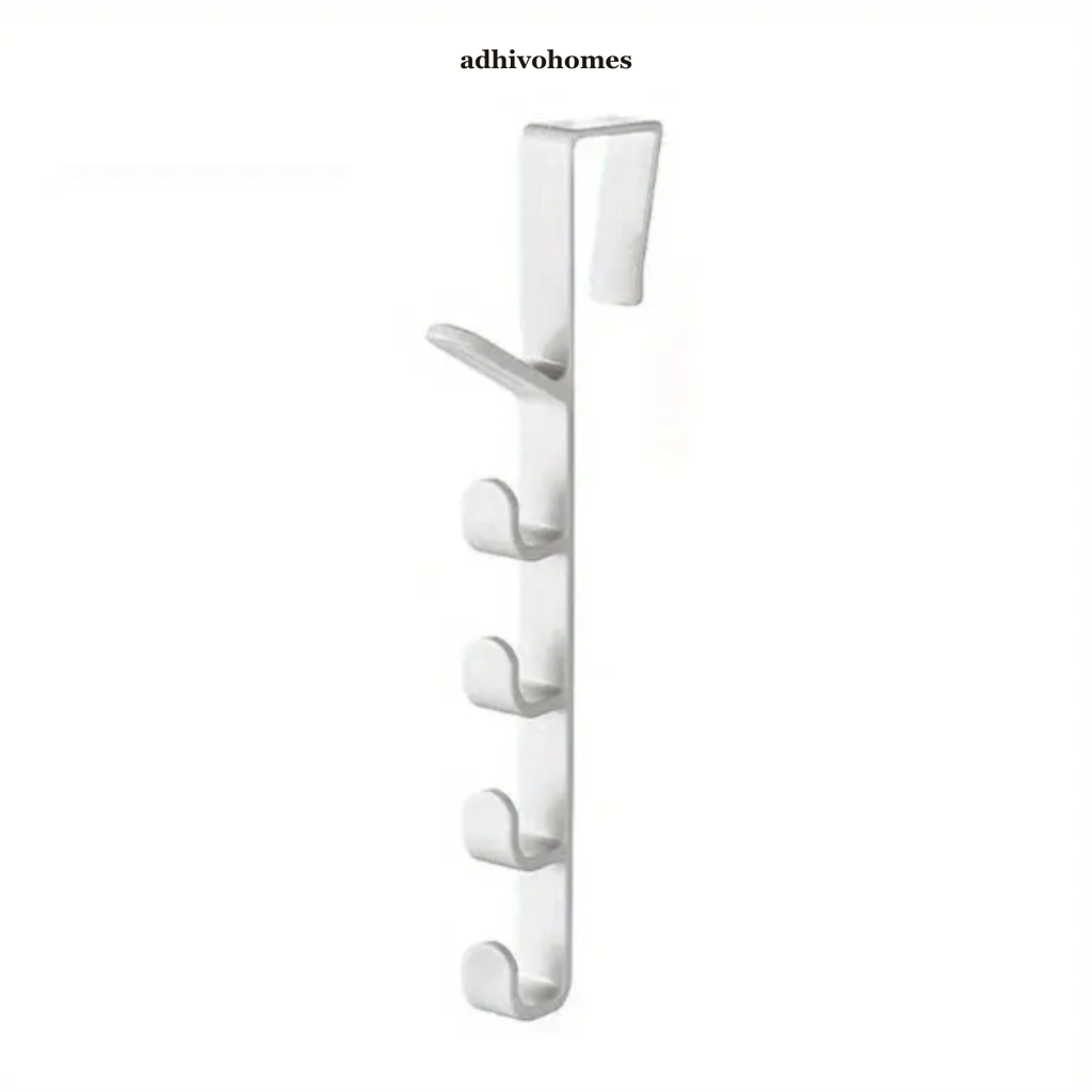 Over Door Hook Rack — Coat & Towel Hanger (No Screw)