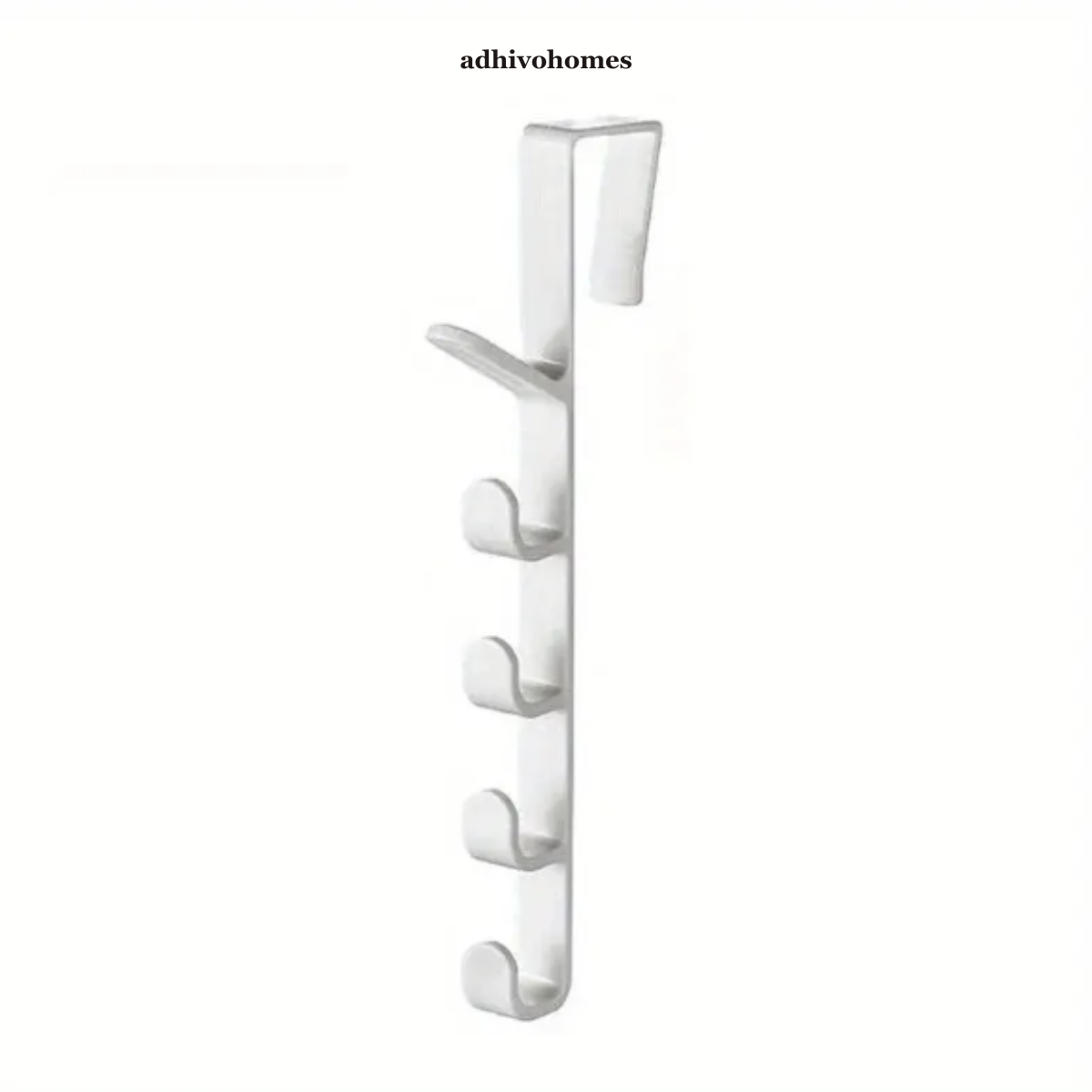Over Door Hook Rack — Coat & Towel Hanger (No Screw)