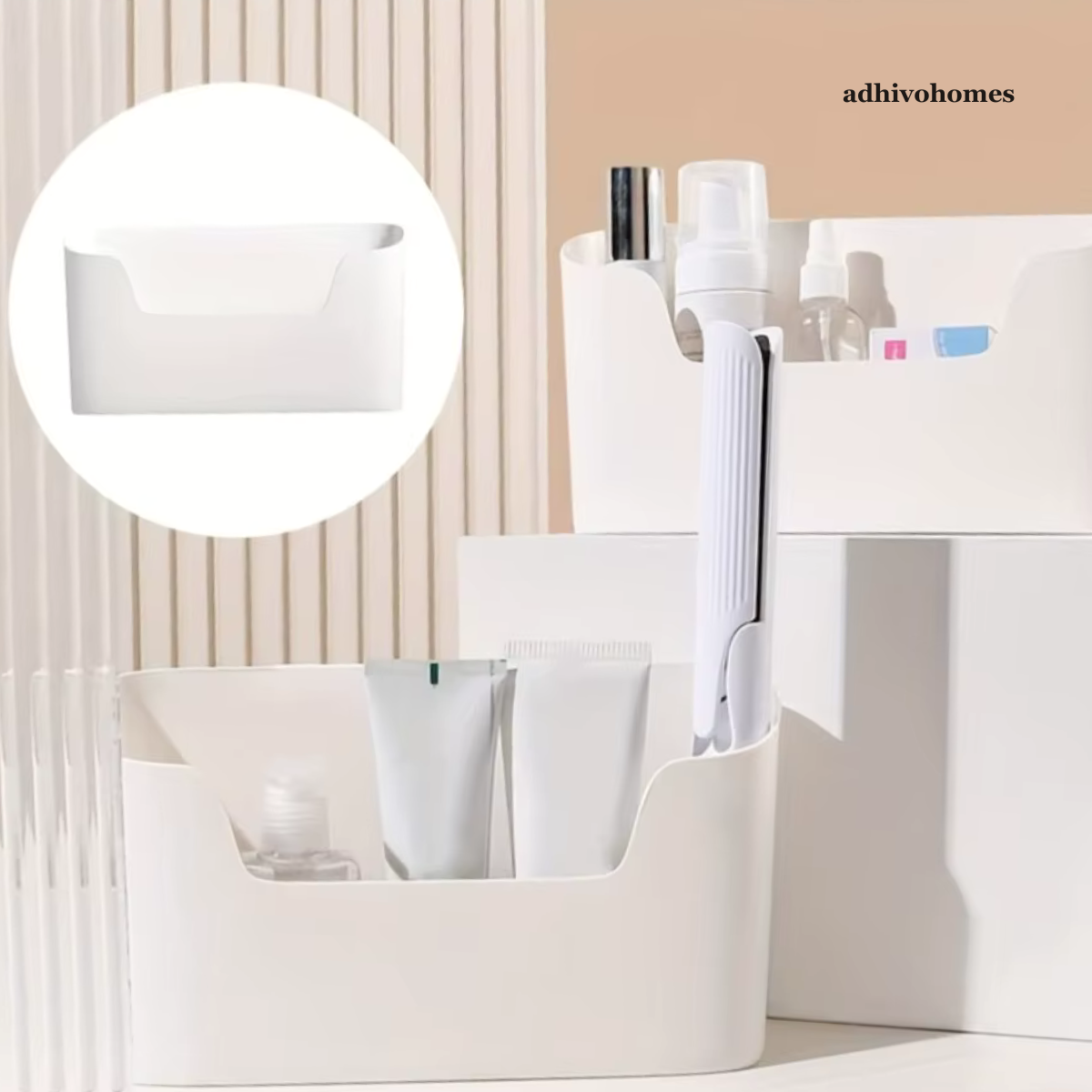 Cabinet Door Organiser — No-Drill Wall-Mounted Storage Bins (Multi-Use)