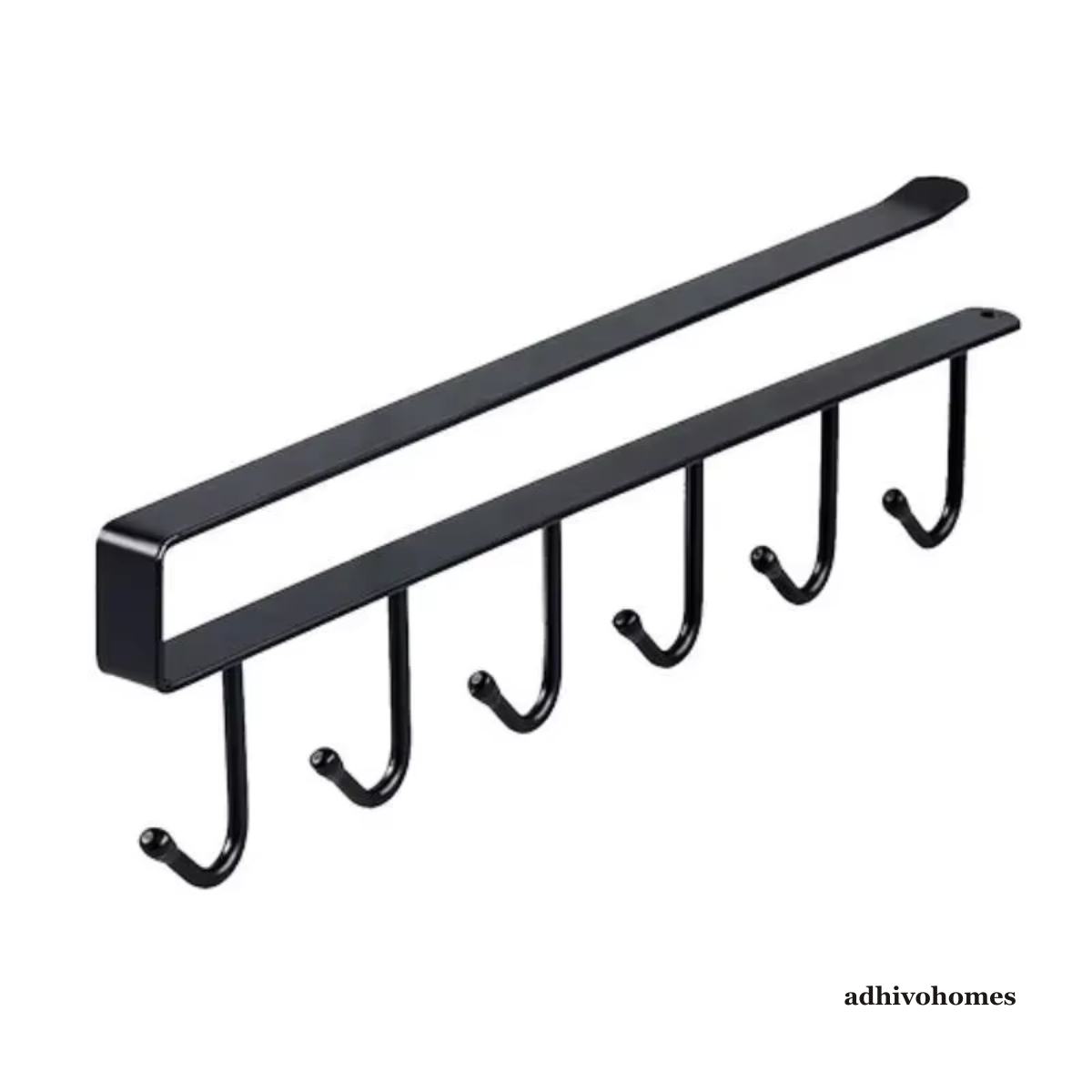 Under-Shelf Mug & Cup Holder — No-Drill Kitchen Storage Hooks