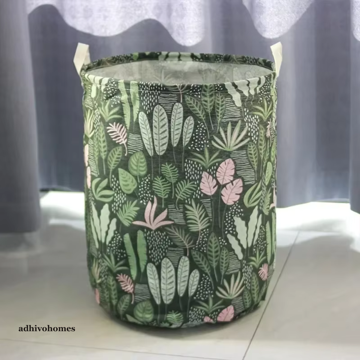 Collapsible Laundry Basket — Foldable Waterproof Storage Bucket