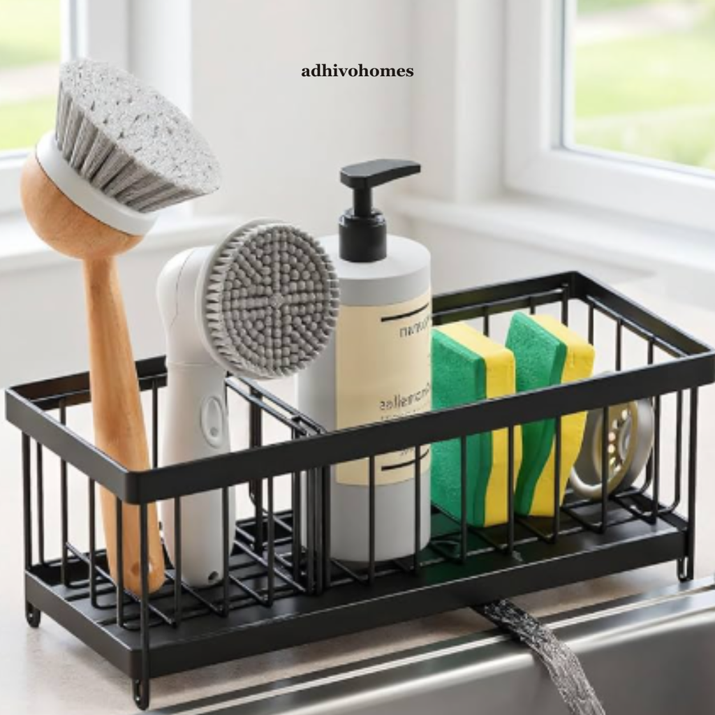 Kitchen Sink Organiser — Countertop Caddy & Drain Rack