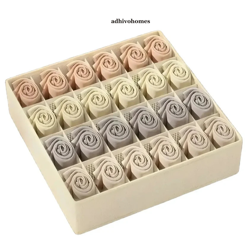 Drawer Clothes Organiser — Wardrobe Storage Box for Underwear & Socks